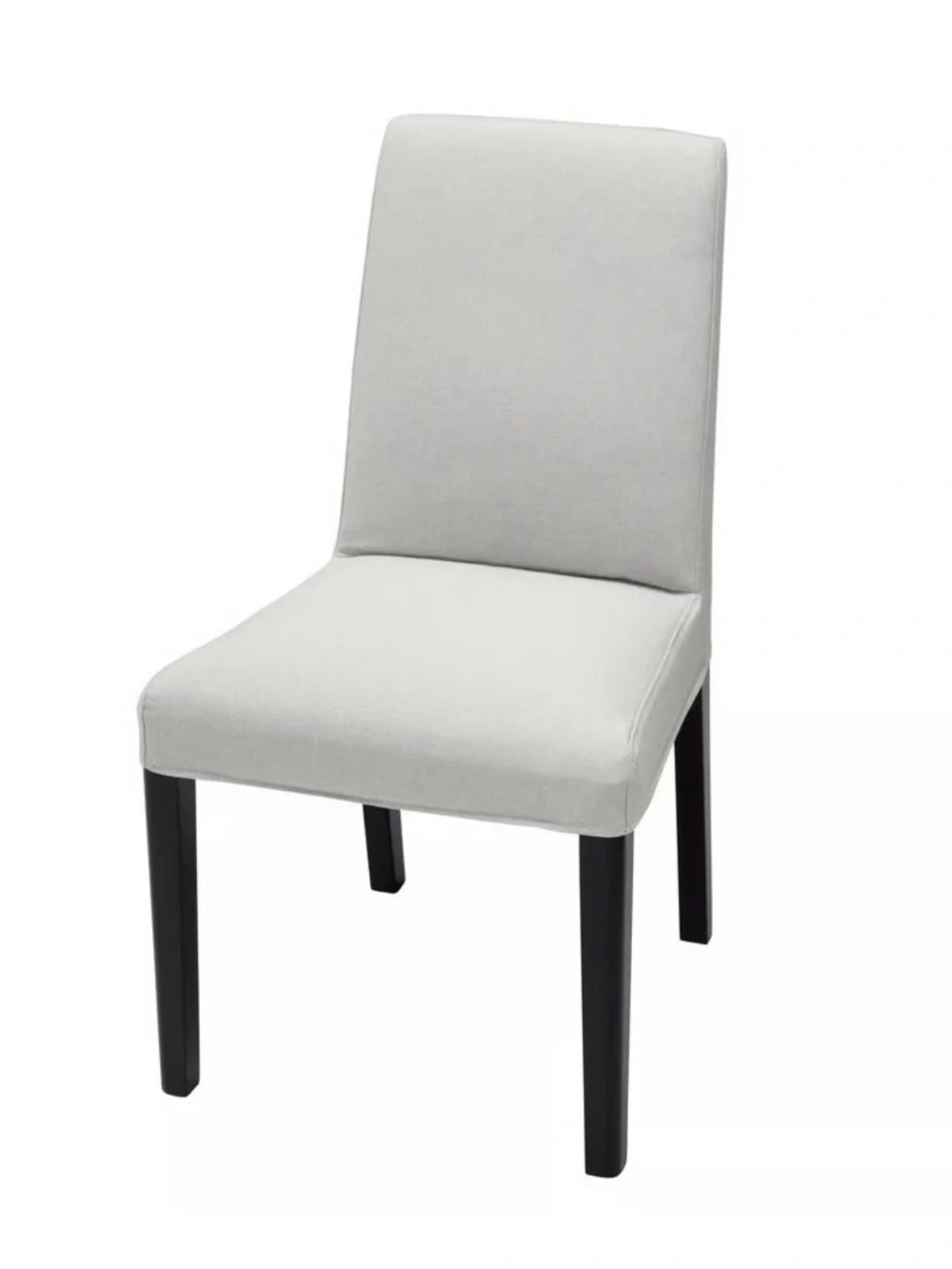 2 x IKEA BERGMUND Chair Covers in Medium Gray